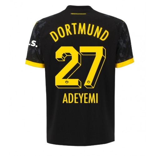 Maillot de foot Borussia Dortmund Karim Adeyemi #27 Extérieur 2023-24 Manches Courte